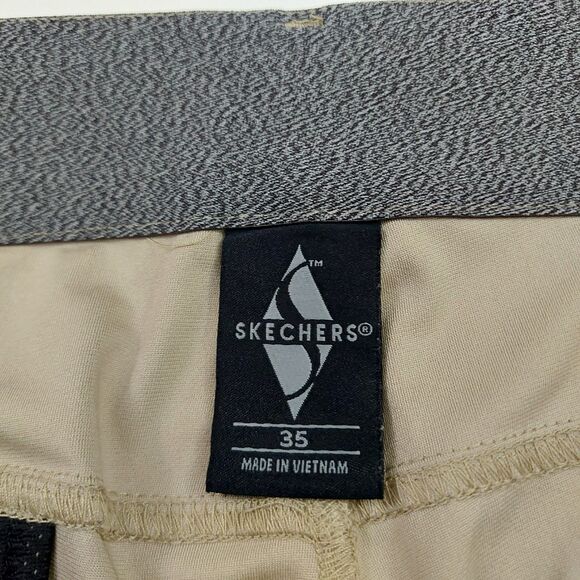 Skechers The Go Walk 5 Pocket Pant Premium 35x30 Mens 35 Beige Performance Golf - Picture 9 of 12